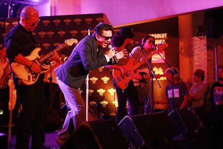 Burin Boonwisut wows the crowd at the Hard Rock Hotel Pattaya, Saturday, Feb. 18.